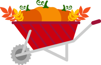 wheel-barrow-with-stripes-pumpkins-and-leaves-autumn-free-svg-file-SvgHeart.Com